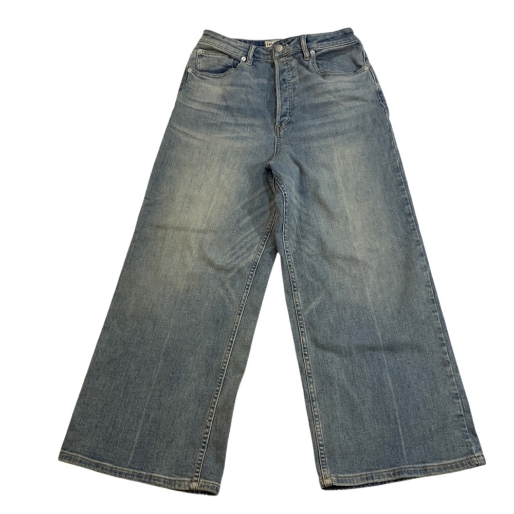 Free People wide leg jeans